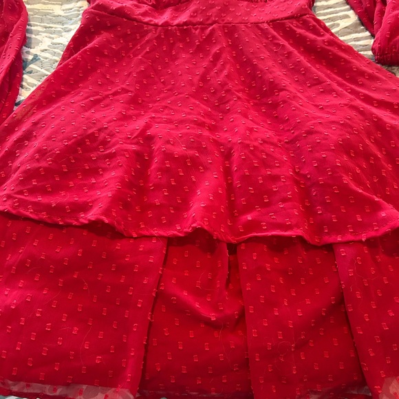 Charming Red Dress - Picture 6 of 13